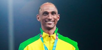 Alisson Santos conquista ouro no Pan nos 400m com barreira