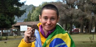 Mirlene Picin - maior medalhista brasileira em campeonatos sul-americanos