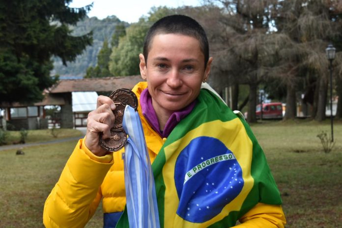 Mirlene Picin - maior medalhista brasileira em campeonatos sul-americanos