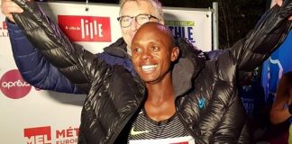 Queniano quebra recorde mundial nos 5K